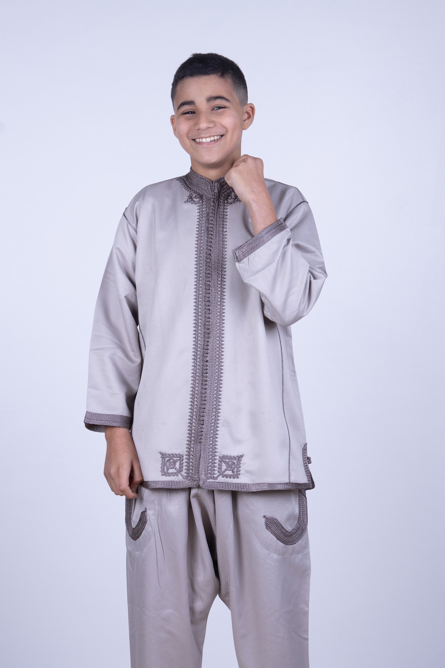 Jabadour avec Jellaba – Tissu Mlifa – Image 11